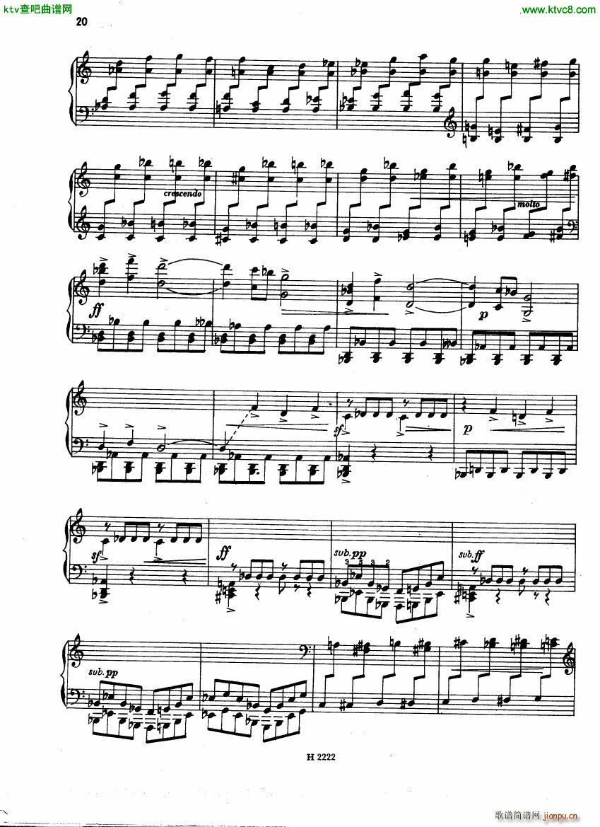 Fiser Piano Sonata 1955(V)20