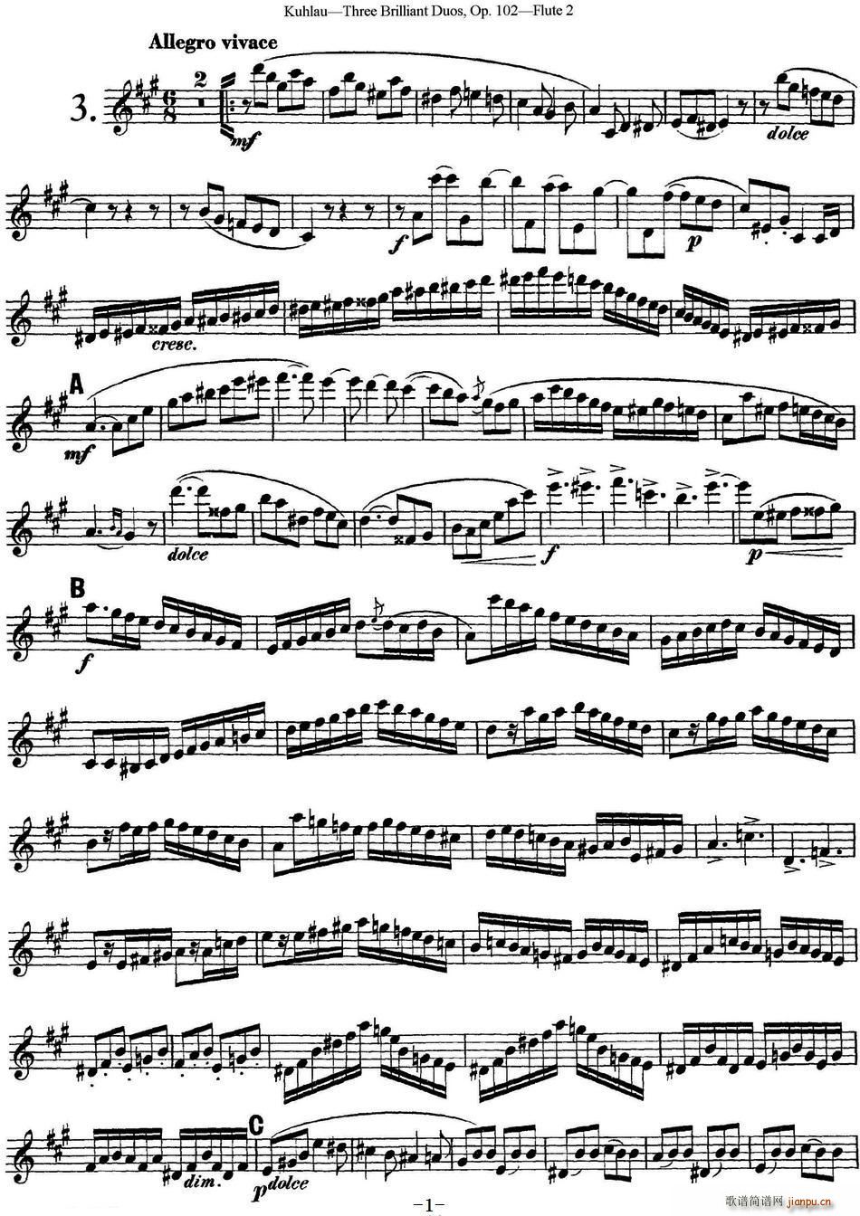 (k)L(zhng)Ѷྚ(x)OP 102 Flute 2 NO 3(ѺV)1