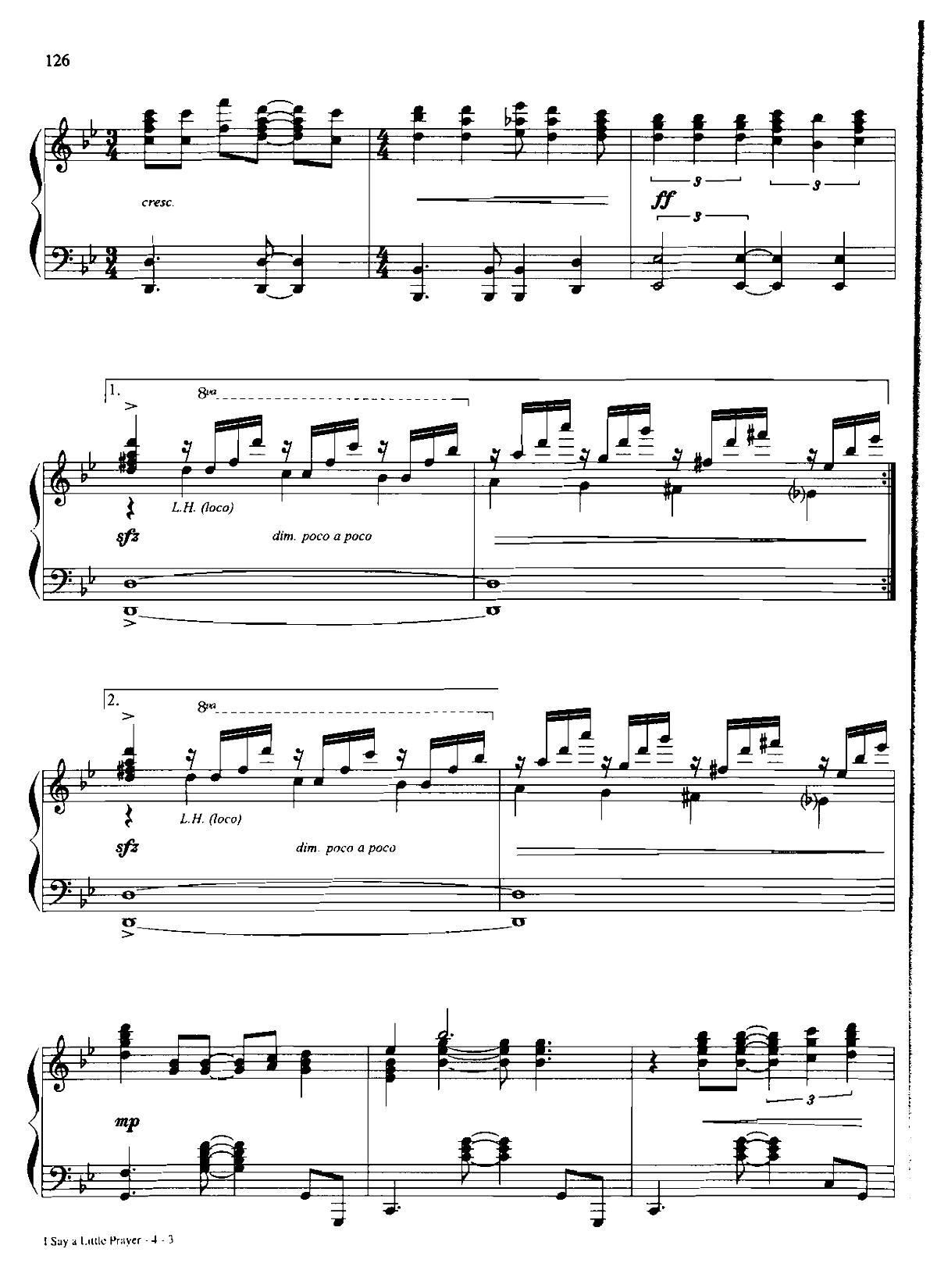 I SAY A LITTLE PRAYER Dan Coates {(dio) (V)3