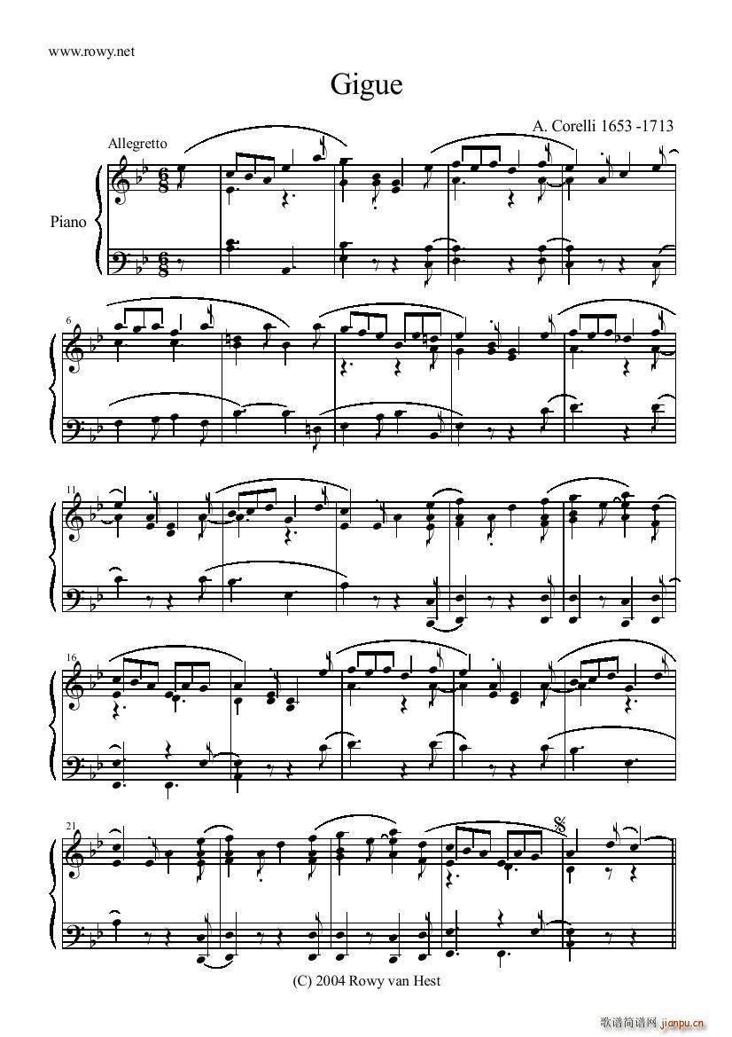 Corelli Gigue(V)1