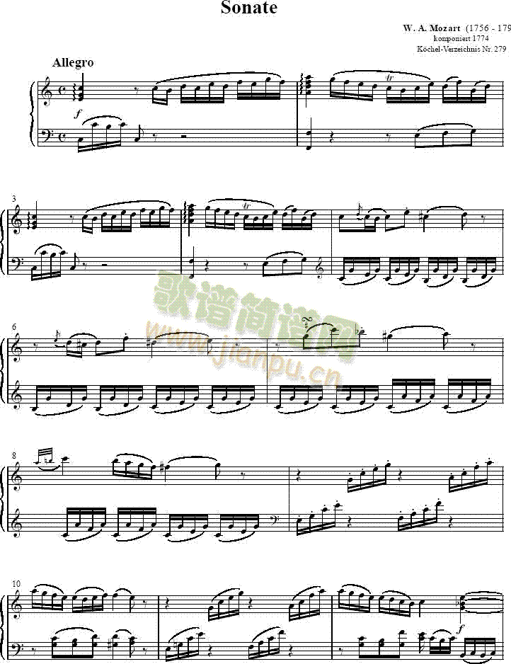 QSonatasK279Mvt.1(V)1