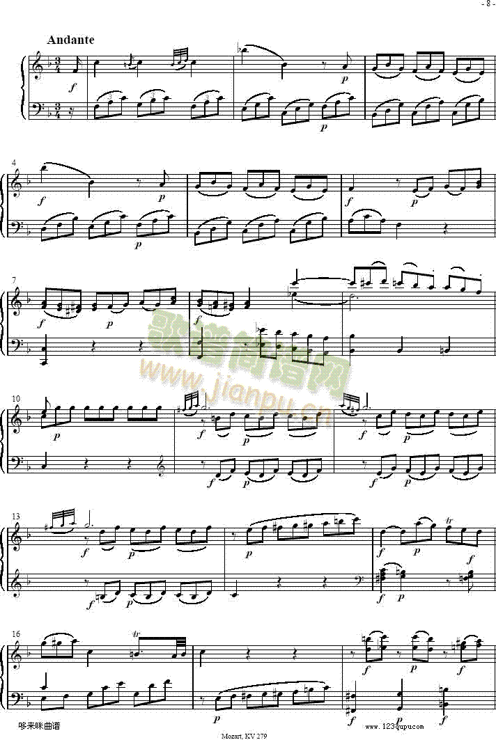 QSonatasK279Mvt.2-Ī(V)1