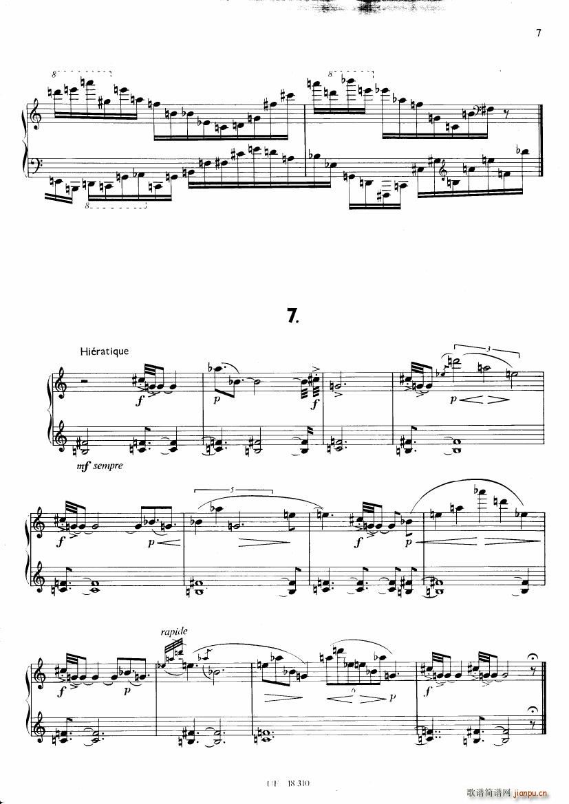 Boulez Douze Notation(V)6