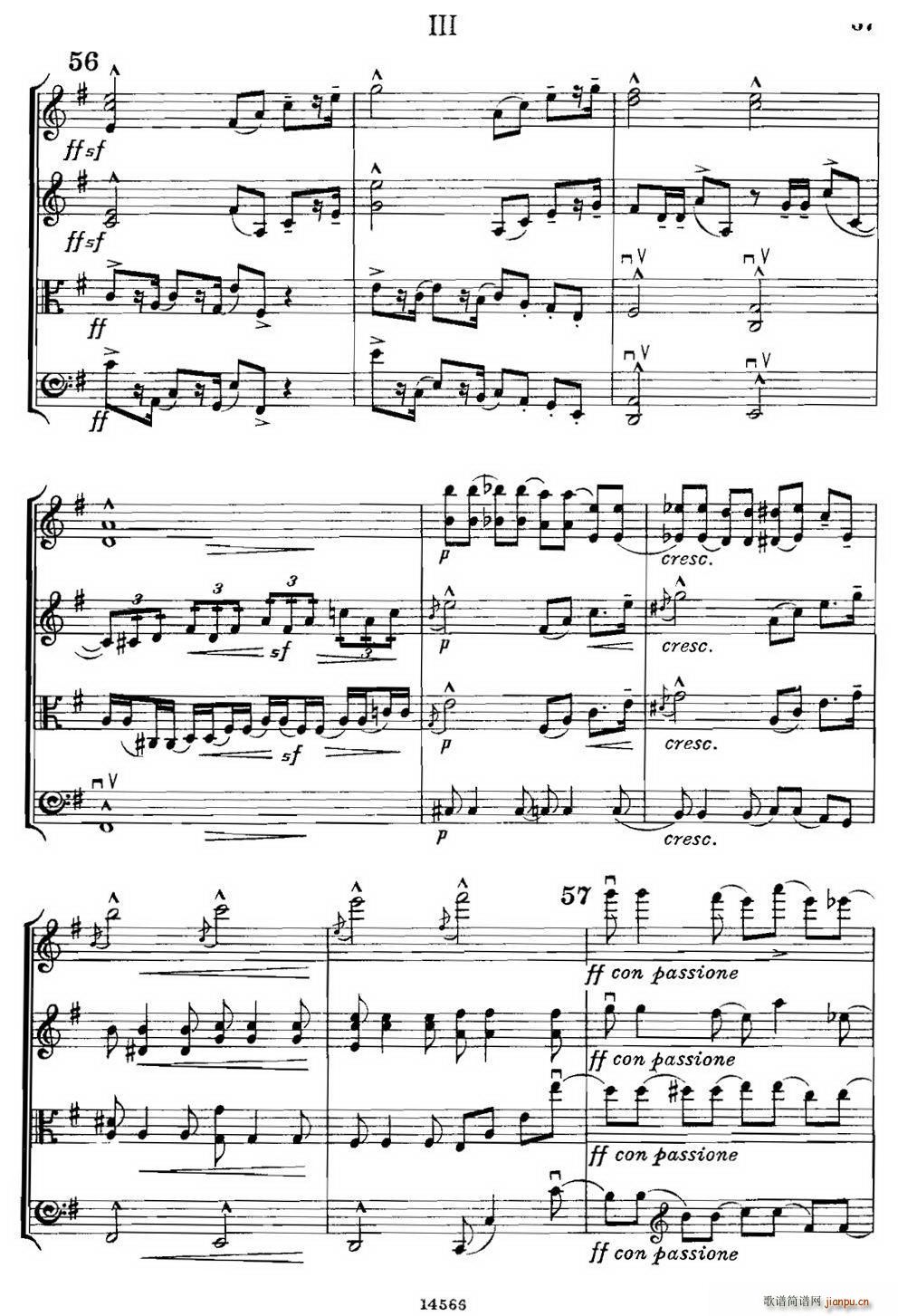 QUARTET Op 83  Ҙ(V)24