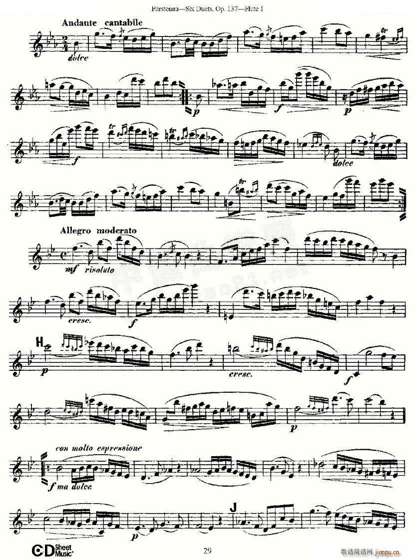 Six Duets Op 137 ֮  Ʒ 137̖(ho) ~(V)5