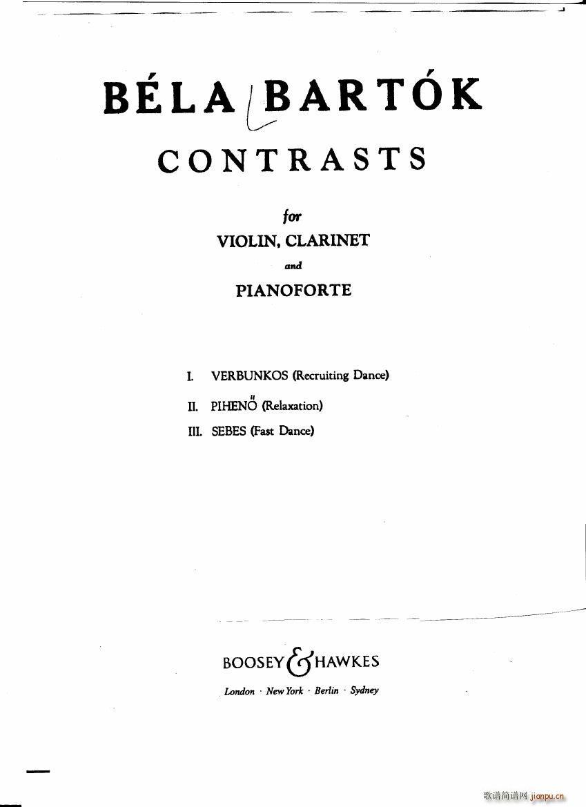 Bartok SZ 111 Contrasts pianoscore(V)1