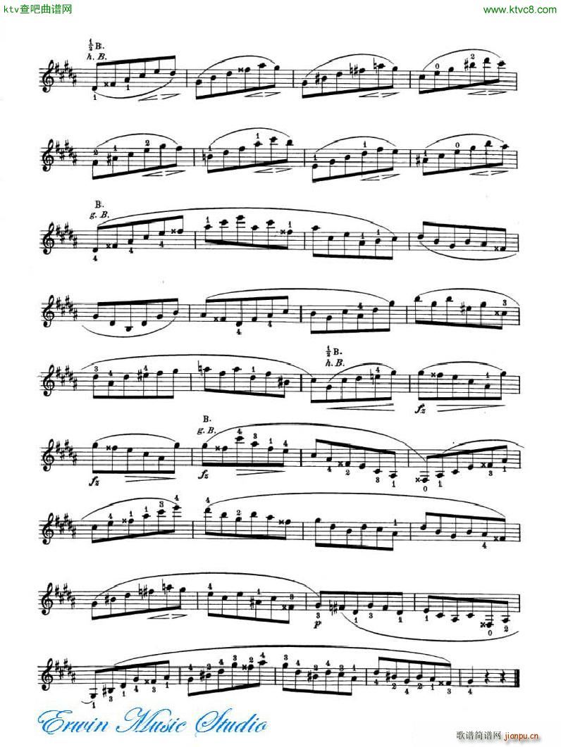 _ 24׾(x)Pierre Rode 24 Studi Per violino 09 16(ʮּ)8