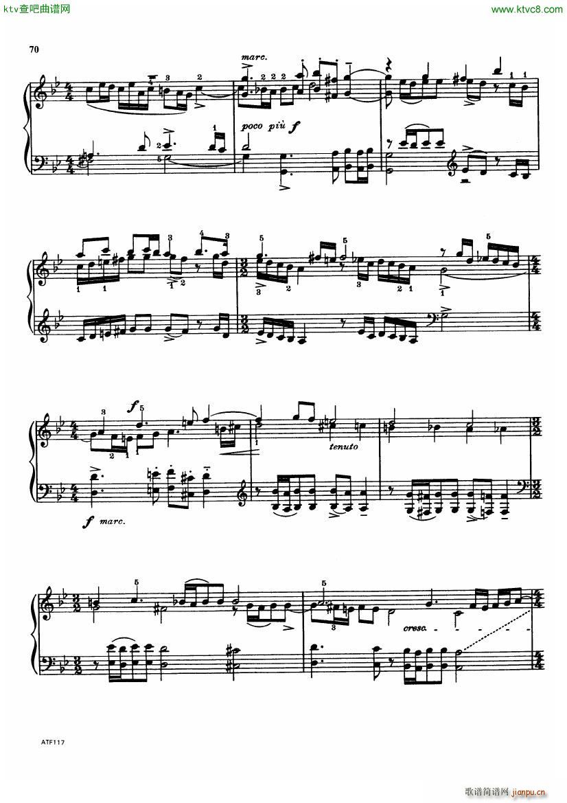 Frescobaldi Arr Bartok Fuga In G Piano Solo(V)5