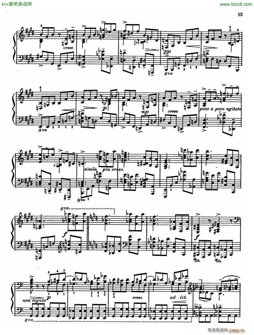 Chasins Three Chinese Pieces Narrative(V)12